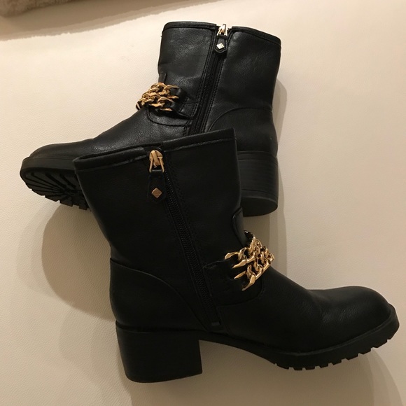 Sam & Libby Moto Boots size 6 - Picture 4 of 5